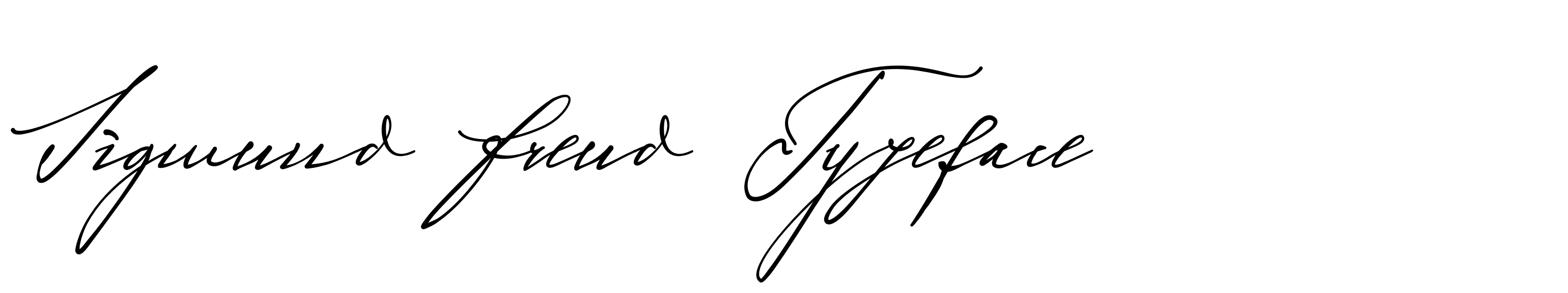 Sigmund Freud Typeface